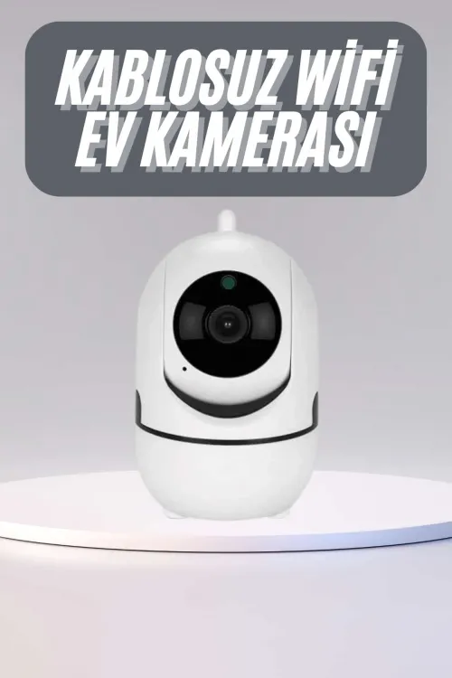 360° Full Hd Akıllı Kamera Hareket Sensörlü Wifi Kamera Çocuk Güvenlik Kamerası