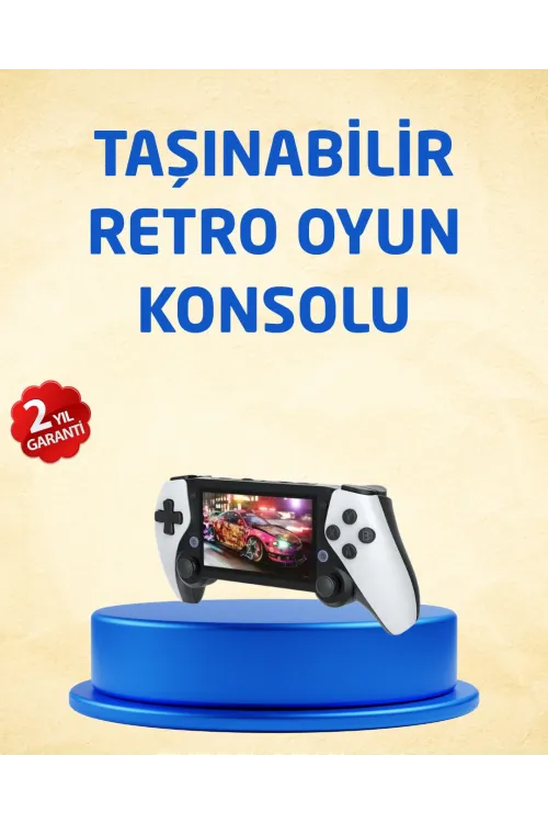3d Ekranlı Mini Oyun Konsolu + Multimedya