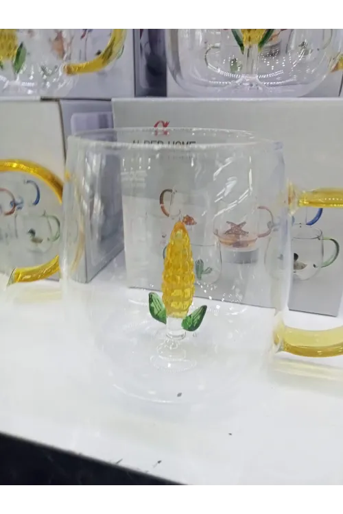 3D Mısır Figürlü Kupa Bardak