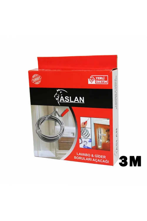 3mt X 6mm Susta Spral Lavabo - Gider Açar