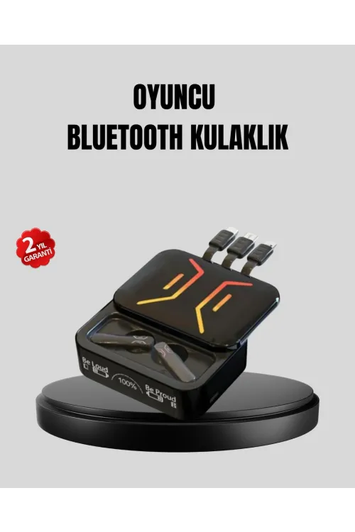 3’ü 1 Arada Kablolu Ve Kablosuz Bluetooth 5.3 Kulaklık