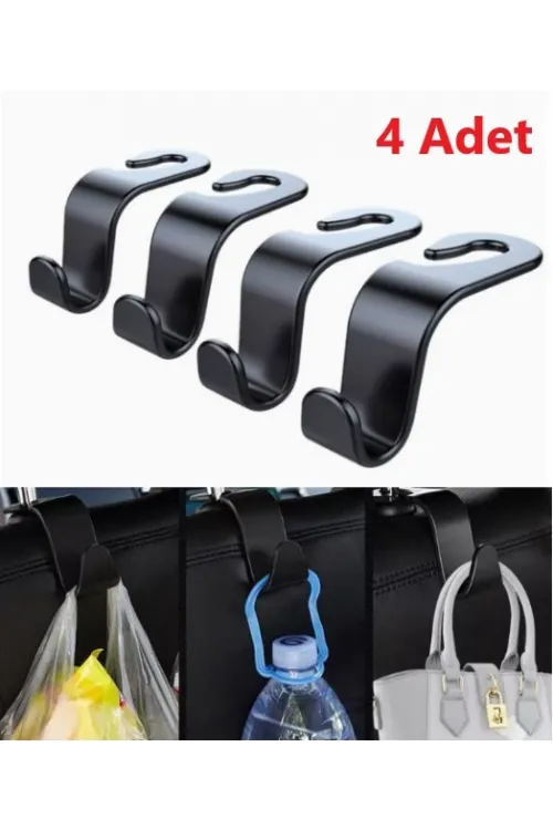 4  Adet Araba Koltuk Arkası Askı