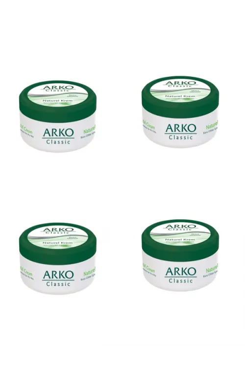 4 Adet Arko Classic Naturel El Kremi 150ml