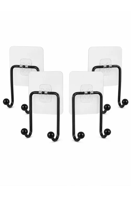 4 Adet Set İki Yapışkanlı Askı
