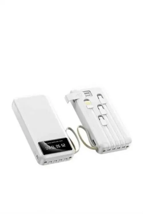 4 Çıkışlı 20.000 Mah Powerbank Taşınabilir Çoklu Giriş