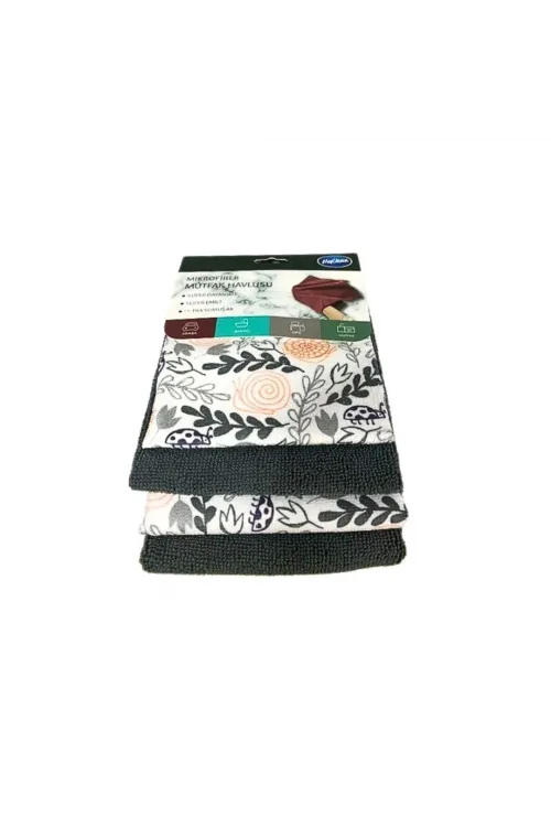 4li Mikrofiber Kurulama Havlusu