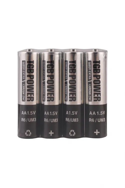 4lü Kalem Pil Aa 1.5v R6 / Um3 – Uzun Ömürlü Karbon Çinko Pil Seti