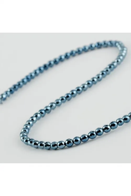 4 mm Fasetli Hematit Taşı