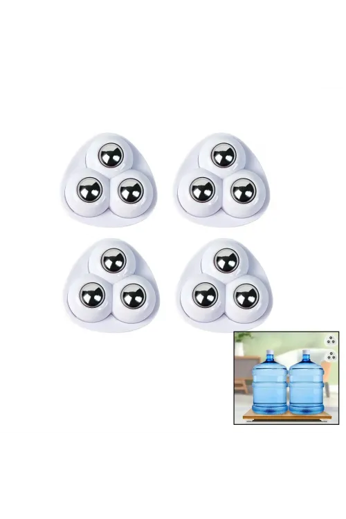 4 Pcs 3 Bilya Tekerlekli Mobilya Eşya Taşıma Aparatı 360 Derece