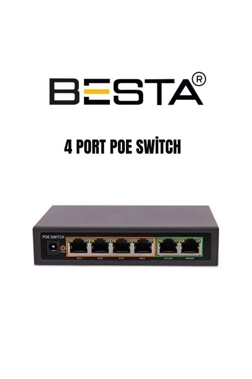4 Port PoE Switch KD0420FL