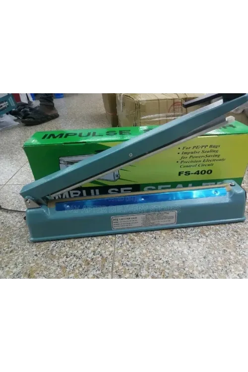 40cm  Metal Gövde Poşet Ağzı Yapıştırma Kapatma Makinası Fs-400