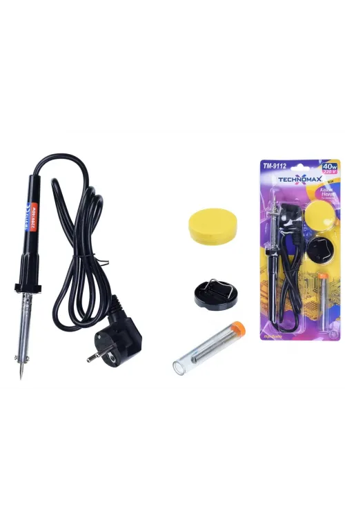 40w Pasta ve Lehim Telli Havya Seti Tm9112