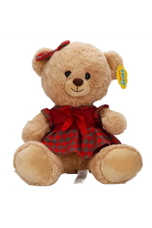 4810 SUN-JNH-PFF-SK PELUŞ AYI ELBİSELİ 32CM 2A