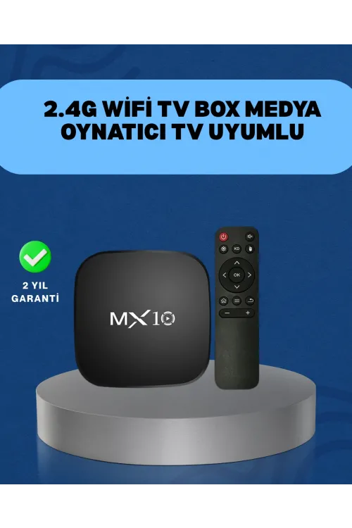 4k Medya Kutusu Hdmı-usb Bağlantılı Android Tv Çözümü