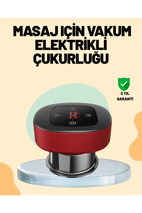 4’ü 1 Arada Elektrikli Çukurluk Masaj Seti Isı Masaj Ve Kırmızı Işık