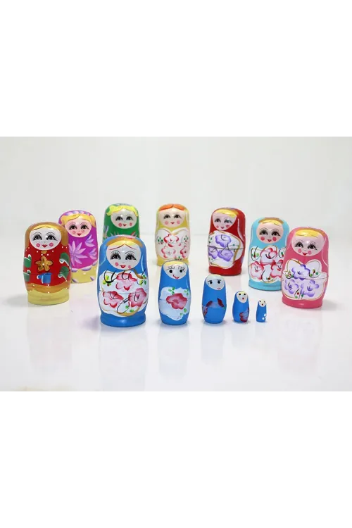 5Li Ahşap Matruşka