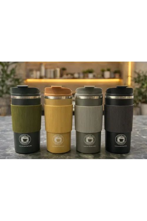 500 ml Paslanmaz Çelik Termos Mug Bardak