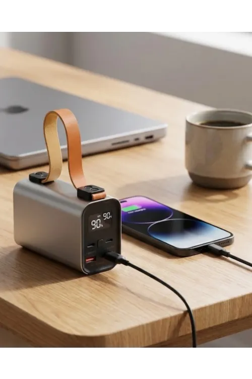 50000mah Yüksek Kapasiteli Power Bank Çoklu Çıkışlı Fast Charge