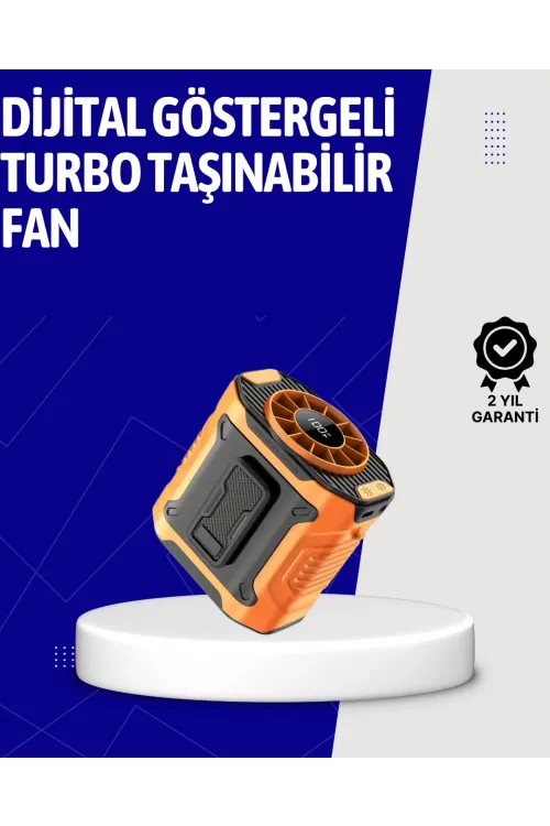 5000mah Şarjlı Soğutma Fanı Taşınabilir