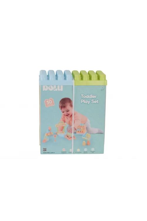5218 OYUNCAK YOL VE BLOK SET 30 PCS