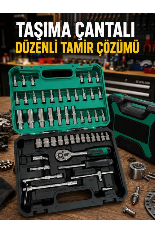 53 Parça Çok Amaçlı Lokma Anahtar Seti