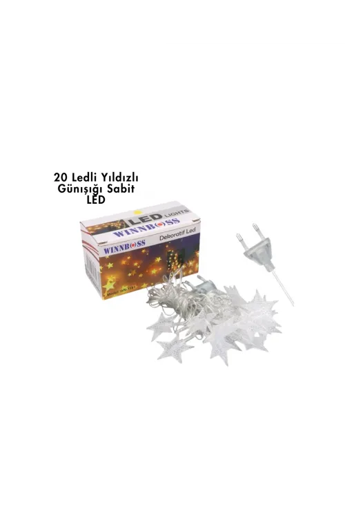 5m Yıldız Led