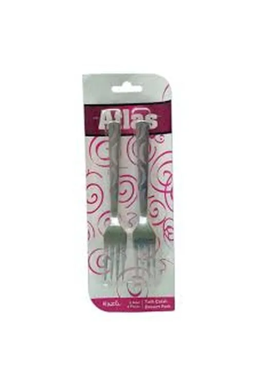 6 Parça Metal Tatlı Çatalı