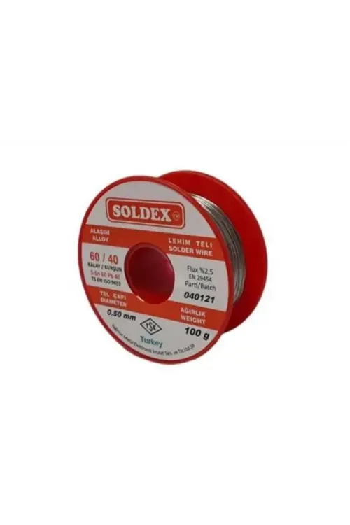 60/40 Lehim Teli 100 Gr 0,50 Mm (sn:60 / Pb:40)