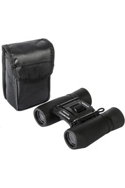 Nikula60x35 Cepte taşımalı Kauçuk kaplamalı Dürbün