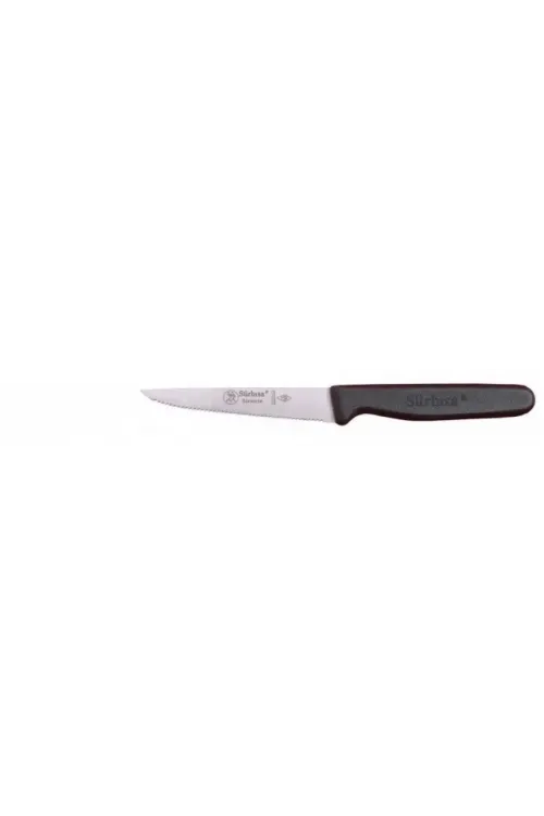 61004lz - Sürmene Lazerli, Tırtıklı Sebze Bıçağı 9,5cm