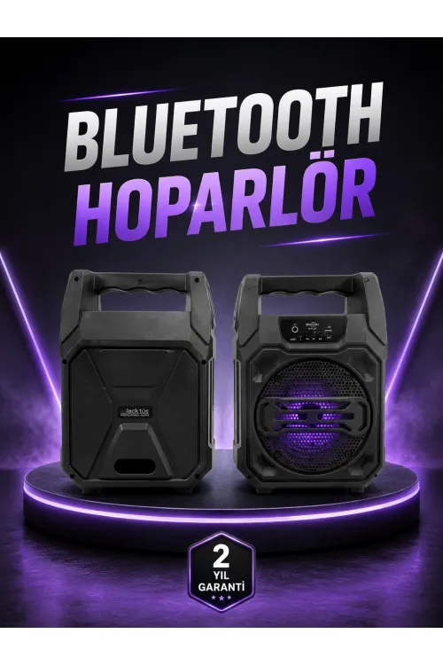 6.5 İnç Kablosuz Hoparlör Bluetooth Bağlantılı Yüksek Ses