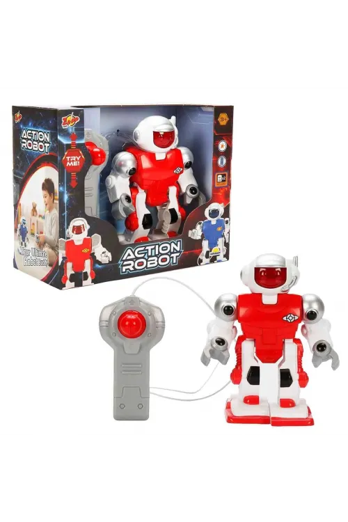 6534 SUN-SABC-ZAP-KK MİNİ ACTION ROBOT IŞIKLI 2A