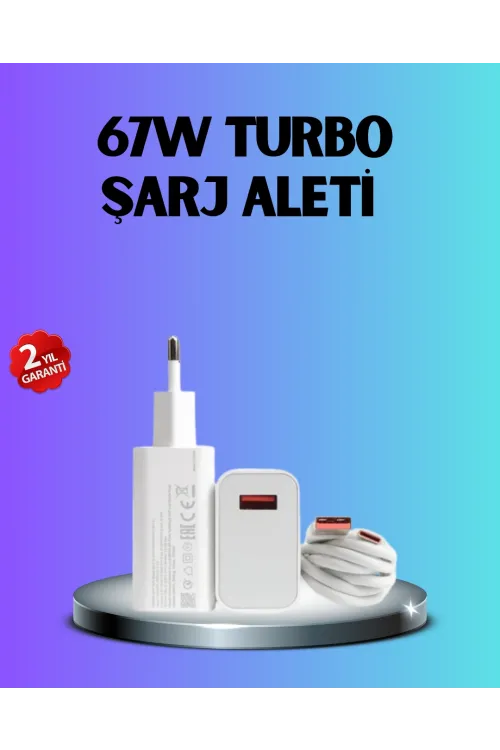 67 Watt Type C Hızlı Şarj Başlık Xiaomi Black Shark Uyumlu