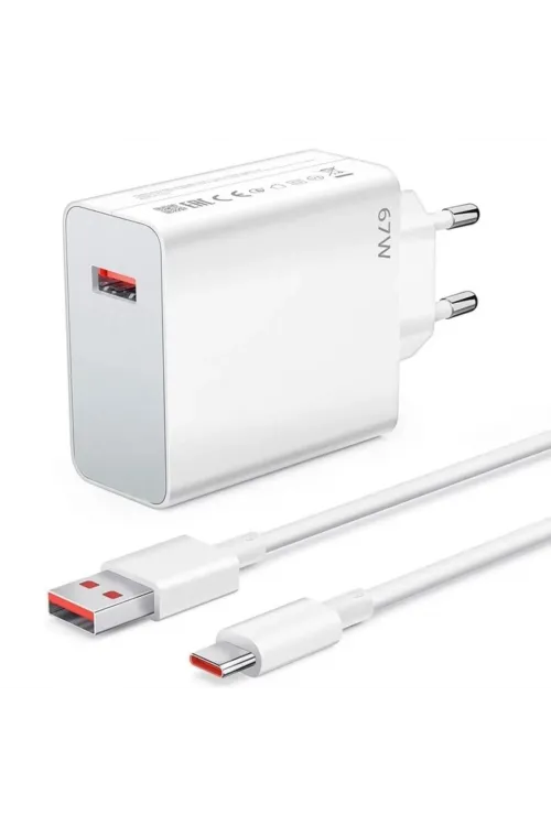 67w Hızlı Şarj Adaptörü Usb To Type-c – Pd Destekli, Akıllı Hızlı Şarj Başlığı, Güvenli Güç Adaptörü