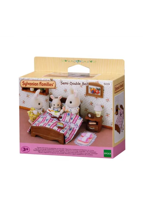 5019 Sylvanian Families İki Kişilik Yatak Seti figürler ayrı satılır +3 yaş