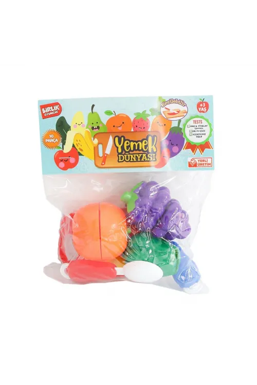 URT007-PVC-1AB KESİLEBİLEN SEBZE MEYVE 3 PCS