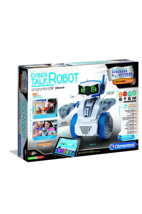 64447 Cyber Talk Robot - Robotik Laboratuvarı +8 yaş