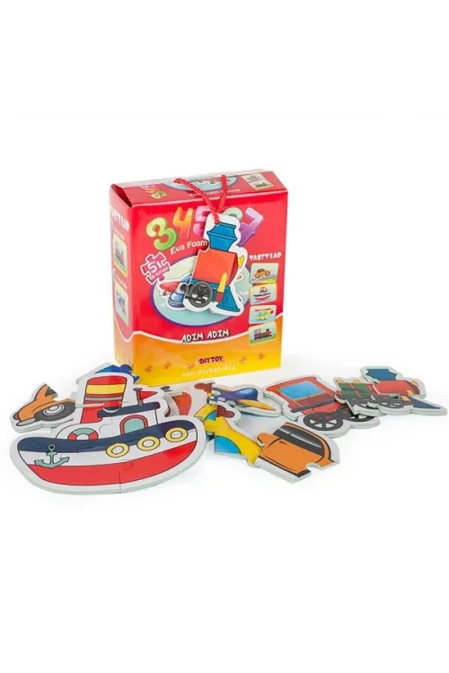 8742 KUT.PUZZLE TAŞITLAR 3 4 5 6 7