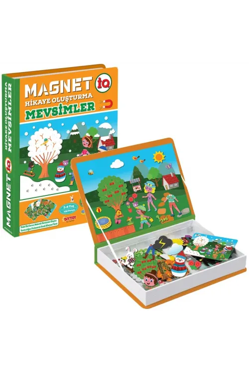 1505 DıyToy, Magnet Hikaye Oluşturma - Mevsimler / +3 yaş