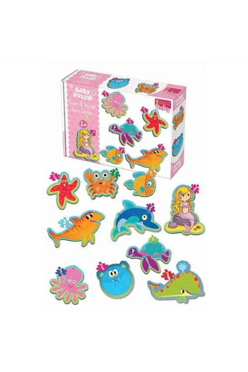 1710 BABY PUZZLE BENİM İLK PUZZLEM DENİZ CANLILARI
