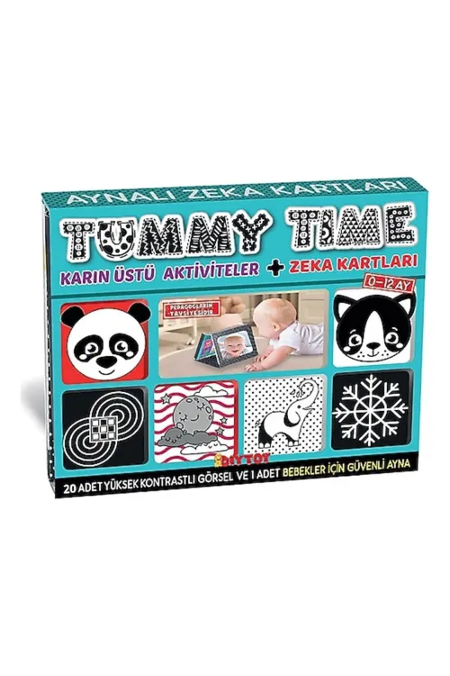 2304 Tummy Time Aynalı Zeka Kartı - Dıy Toy