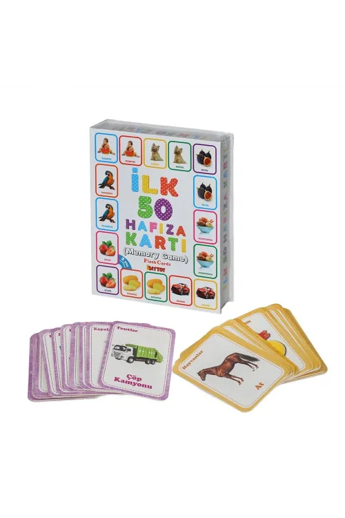 1475 İLK 50 HAFIZA KARTLARI (MEMORY GAME )
