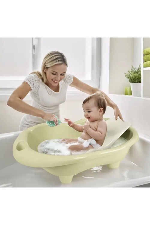 7269 HIPPO BEBEK YIKAMA KÜVETİ VE DESTEĞİ ECO YEŞİL