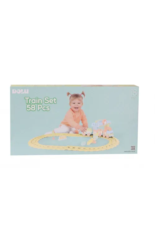 5221 OYUNCAK TREN SET 58 PARÇA