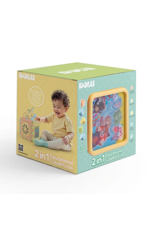 5292 OYUNCAK EDUCATIONAL CUBE PUZZLE