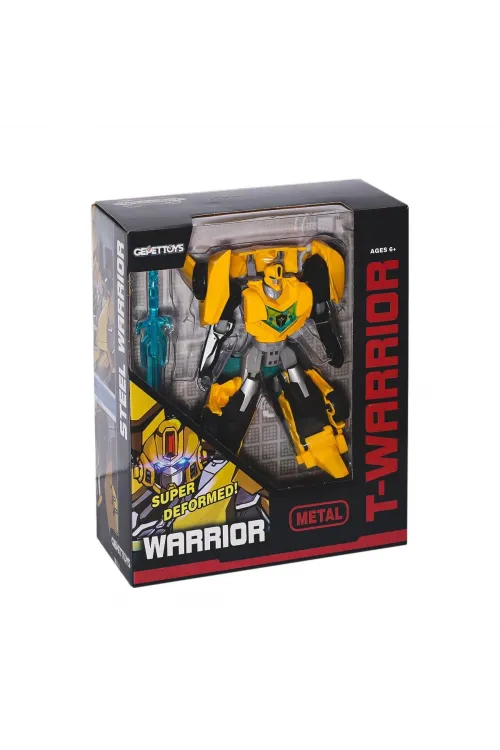 LJ1651 Metal Gövdeli Dönüşebilen Robot -Gepettoys