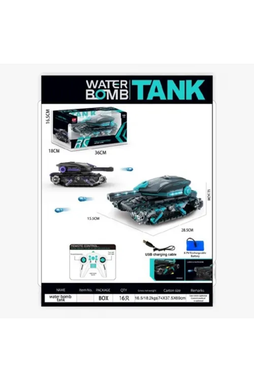 HD5011 2 4G Su Atan Tank -Gepettoys