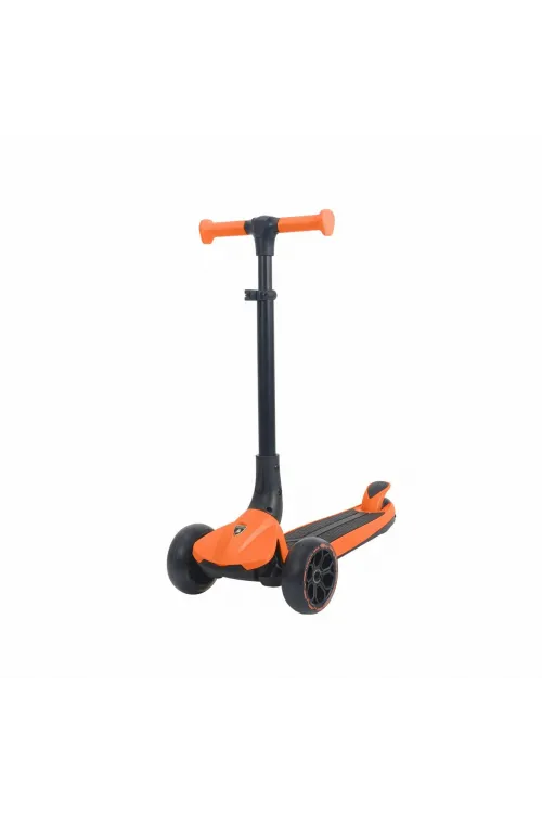 L6-120-O LAMBORGHİNİ LİSANSLI 2 TEKER KATLANABİLİR METAL KAYMAZ TABAN SCOOTER