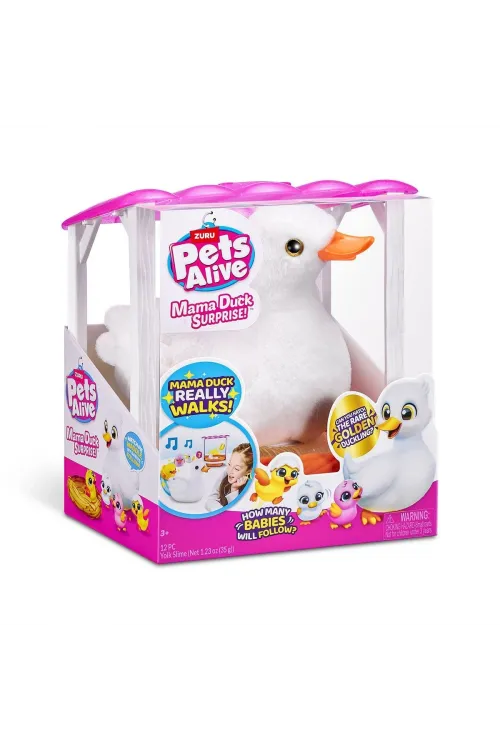 PEL03000 Pets Alive Anne ve Yavru Ördekler