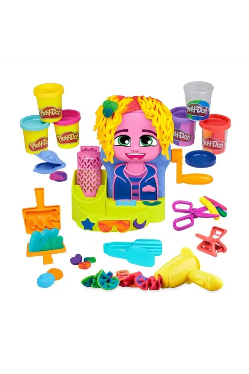 F8807 Play-Doh Renkli Kuaför Salonu+3 yaş